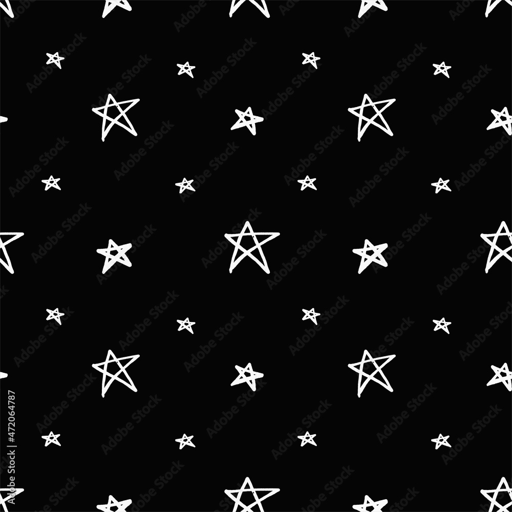 Stars pattern seamless background. multicolored graffiti stars Stars pattern seamless background. multicolored graffiti stars
