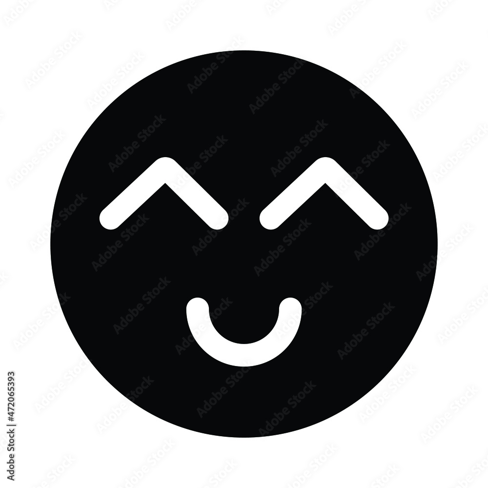 Smiley emoji Isolated Vector icon which can easily modify or edit
Smiley emoji Isolated Vector icon which can easily modify or edit