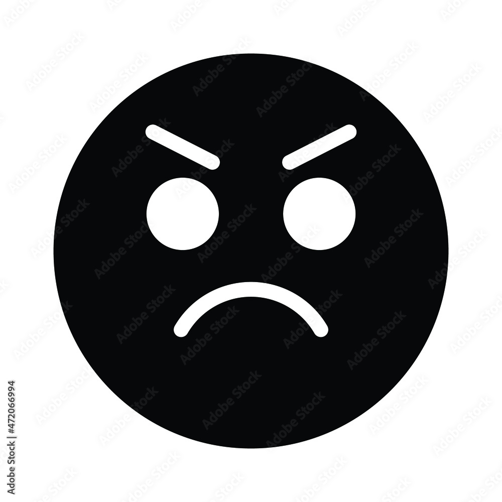 Angry emoji Isolated Vector icon which can easily modify or edit
Angry emoji Isolated Vector icon which can easily modify or edit