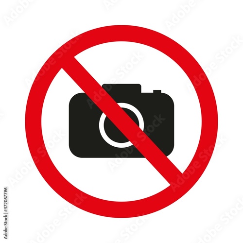 the sign is prohibited to take pictures. you can not take pictures