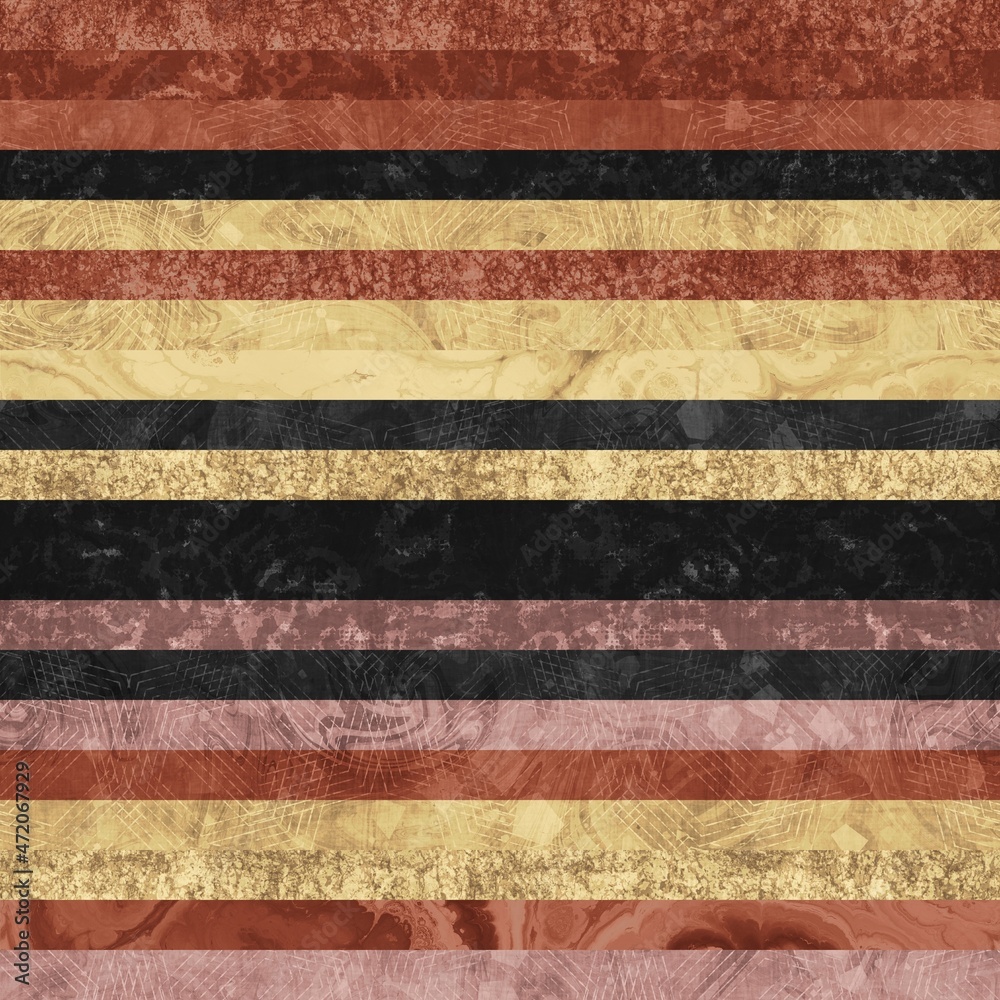 Seamless hip vogue random trendy stripe pattern print. High quality illustration. Detailed patterned strips of color. Luxury fashion or interior design print for surface design. Intricate posh style. Seamless hip vogue random trendy stripe pattern print. High quality illustration. Detailed patterned strips of color. Luxury fashion or interior design print for surface design. Intricate posh style.