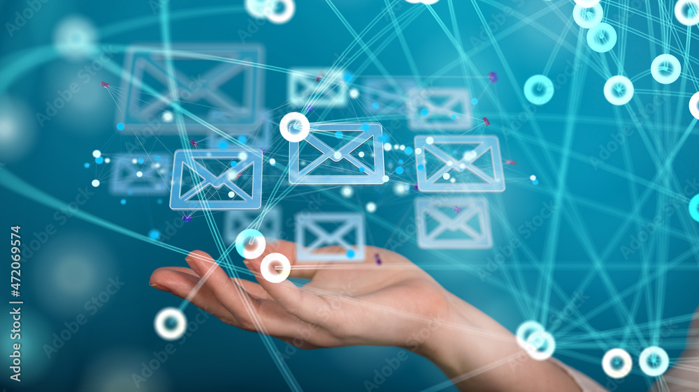 Sending email from a mobile .