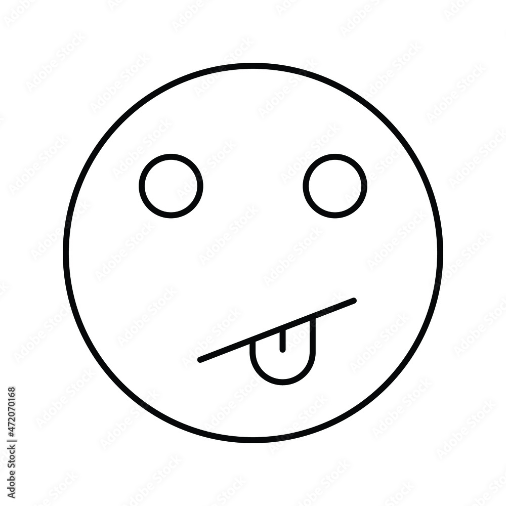 tongue emoji Isolated Vector icon which can easily modify or edit tongue emoji Isolated Vector icon which can easily modify or edit