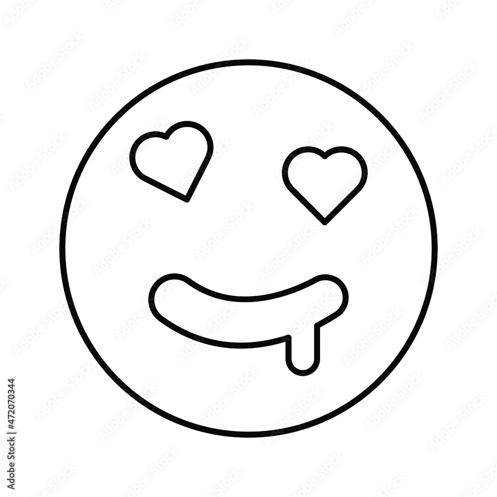 in love emoji Isolated Vector icon which can easily modify or edit
in love emoji Isolated Vector icon which can easily modify or edit