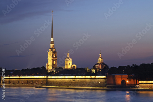 Peter and Paul fortress in Saint Petersburg. Russia