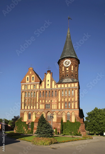 Konigsberg Cathedral in Kaliningrad. Russia
