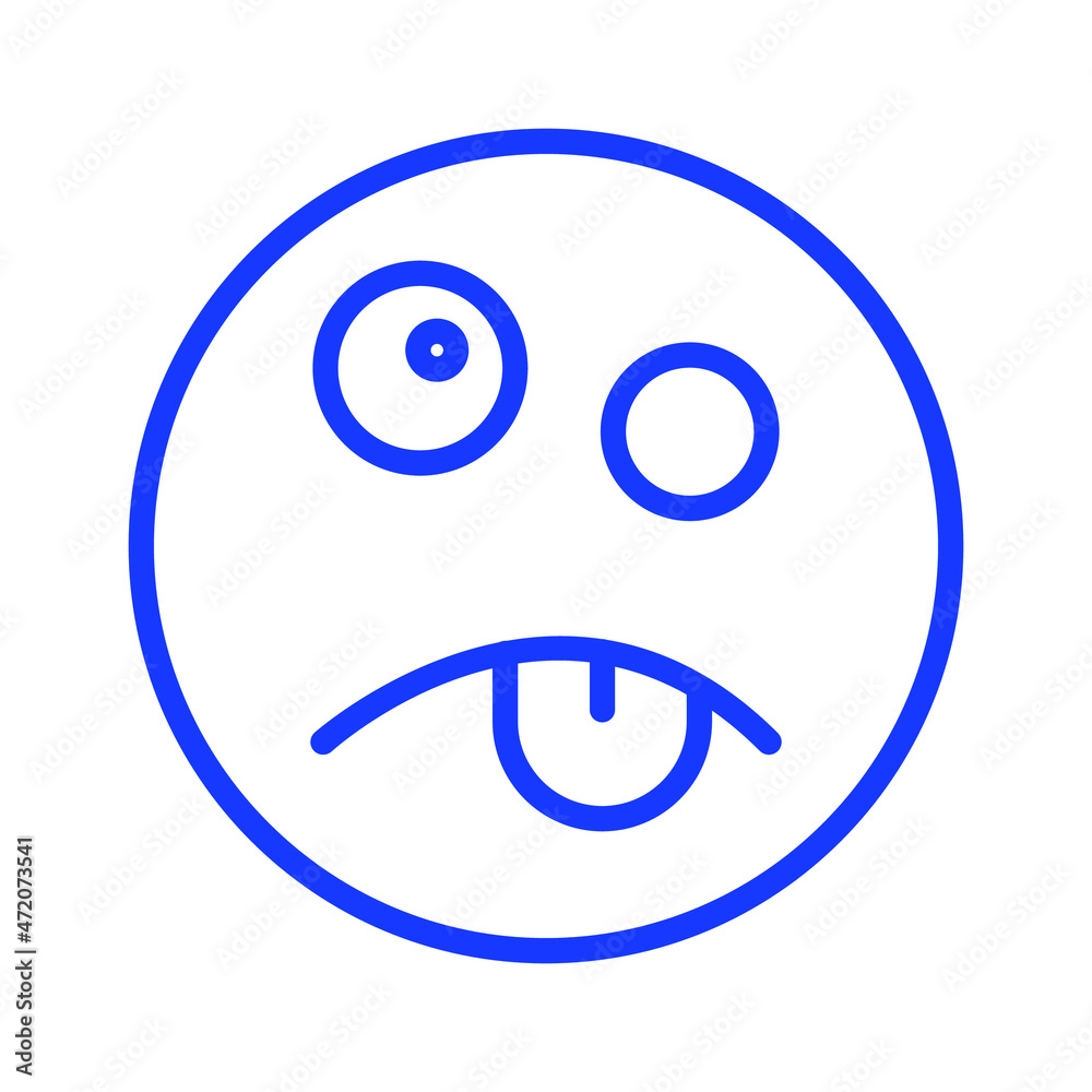 stupid emoji Isolated Vector icon which can easily modify or edit
stupid emoji Isolated Vector icon which can easily modify or edit