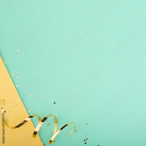 Conceptual minimalistic christmas background