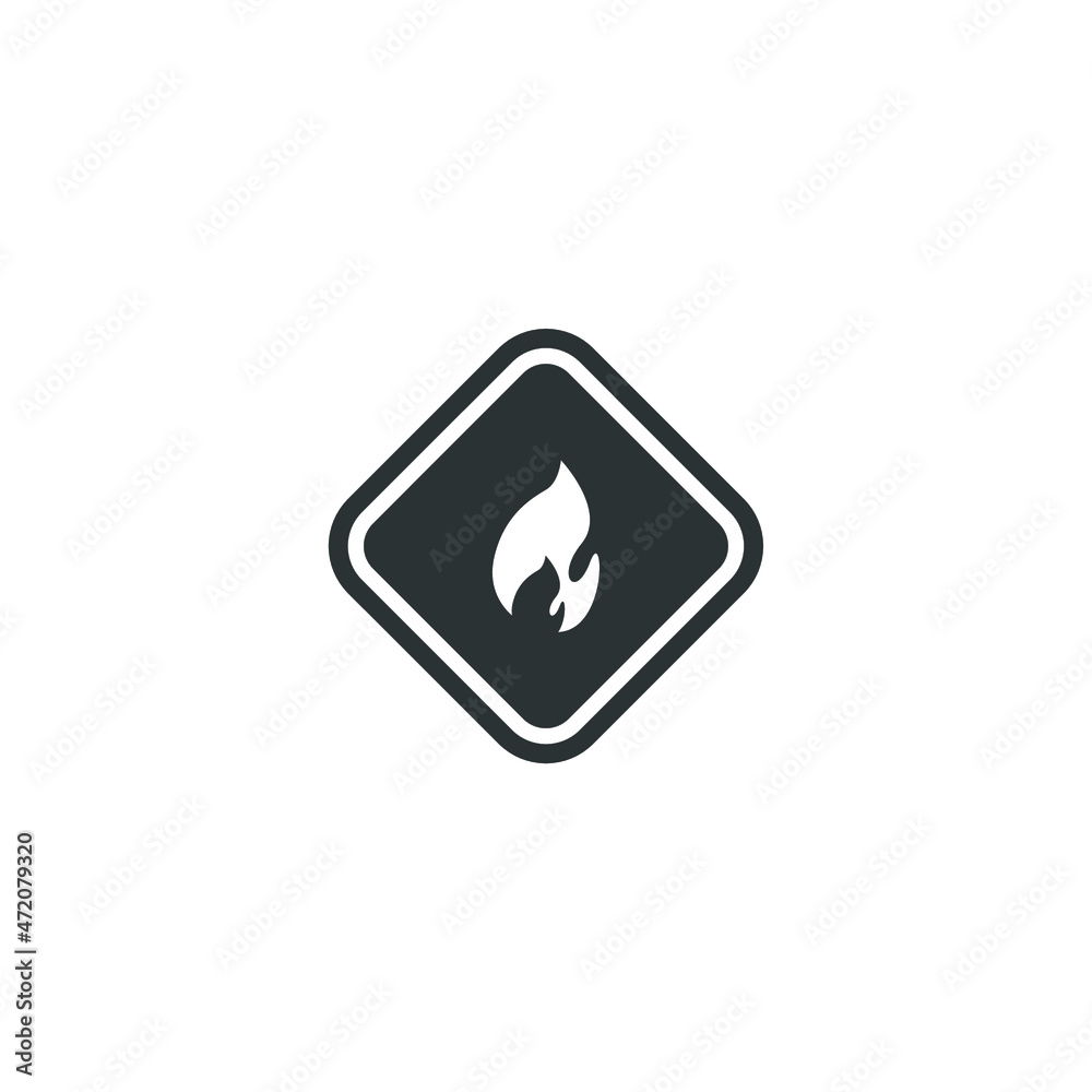 Vector sign of the danger symbol is isolated on a white background. danger icon color editable. Vector sign of the danger symbol is isolated on a white background. danger icon color editable.