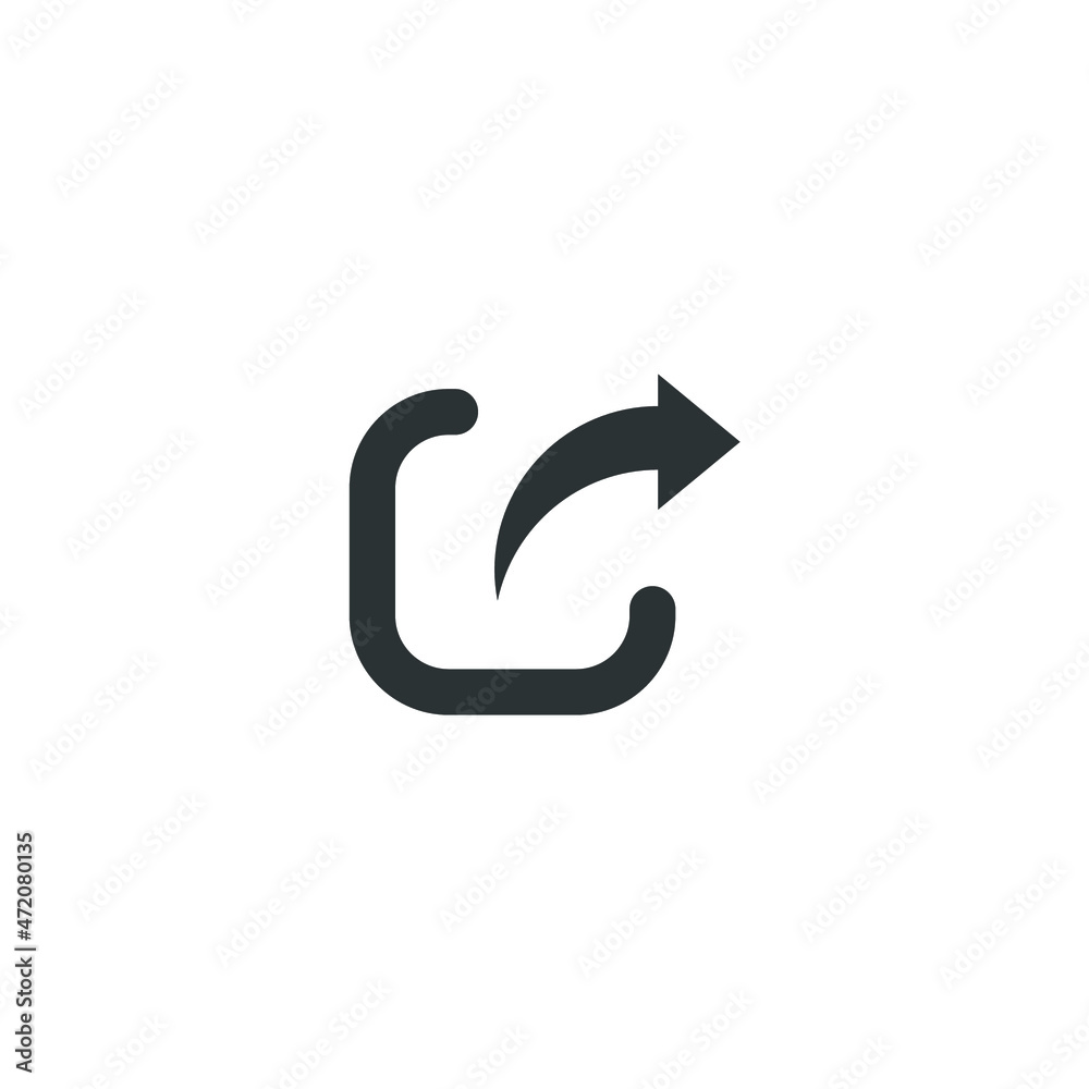 Vector sign of the External link symbol is isolated on a white background. External link icon color editable. Vector sign of the External link symbol is isolated on a white background. External link icon color editable.