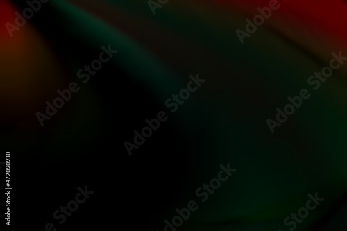 Abstract illustration of a dark background with light appearances of different colors