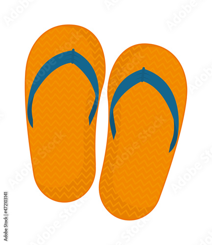 beach sandals icon