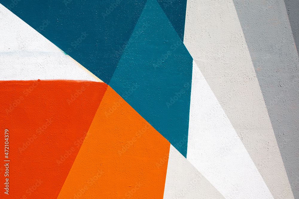 Closeup of colorful blue red gray white urban wall texture. Modern pattern for wallpaper design. Creative urban city background. Abstract open composition. Minimal geometric style, solid colors Stock Photo | Adobe Stock Closeup of colorful blue red gray white urban wall texture. Modern pattern for wallpaper design. Creative urban city background. Abstract open composition. Minimal geometric style, solid colors Stock Photo | Adobe Stock