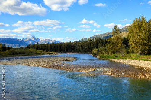 Elk River British Columbia Canada Landscape photo