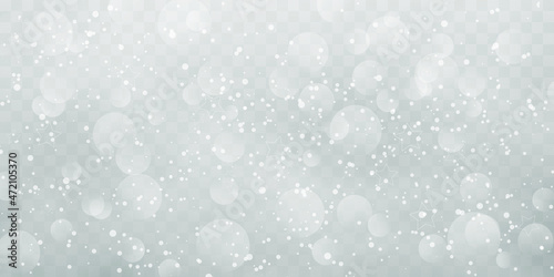 Png snow Vector heavy snowfall  snowflakes in different shapes and forms. Snow flakes  snow background. Falling Christmas 