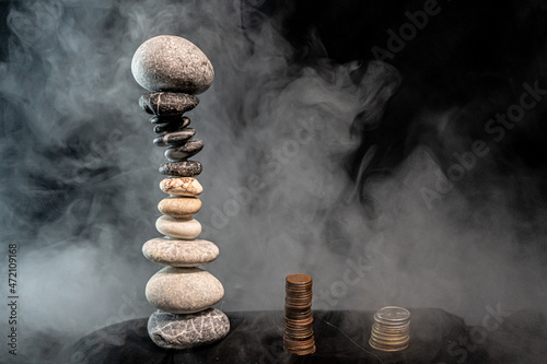 Canvas Print Stone tower