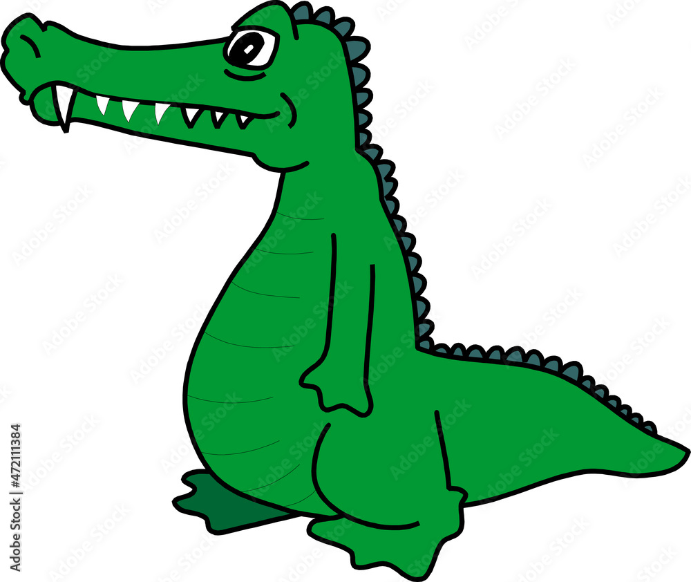 Naklejka premium Various Cartoon Characters Vector Images