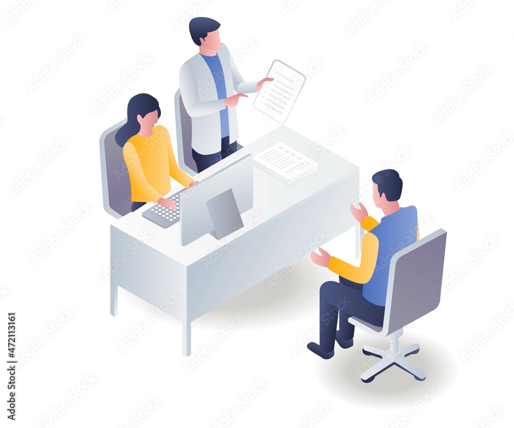 Discussion of patient and doctor consultation Discussion of patient and doctor consultation