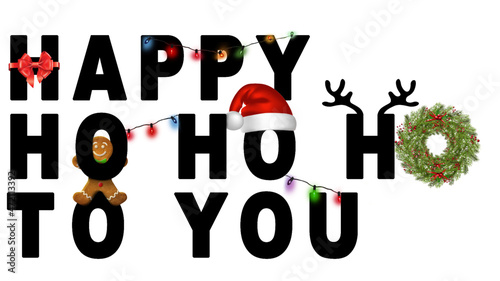 Happy ho ho ho to you