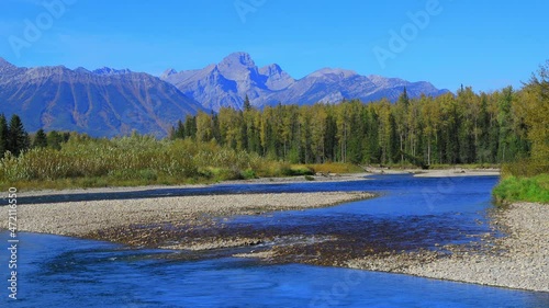 Elk River British Columbia Canada Landscape