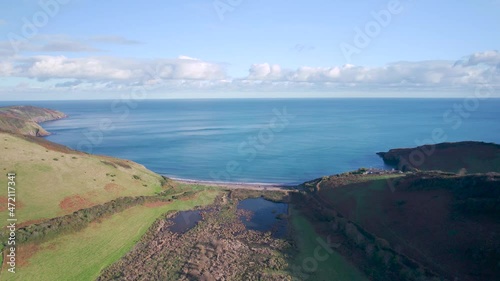 Panorama over Man Sands, Kingswear, Brixham, Devon, England, Europe photo