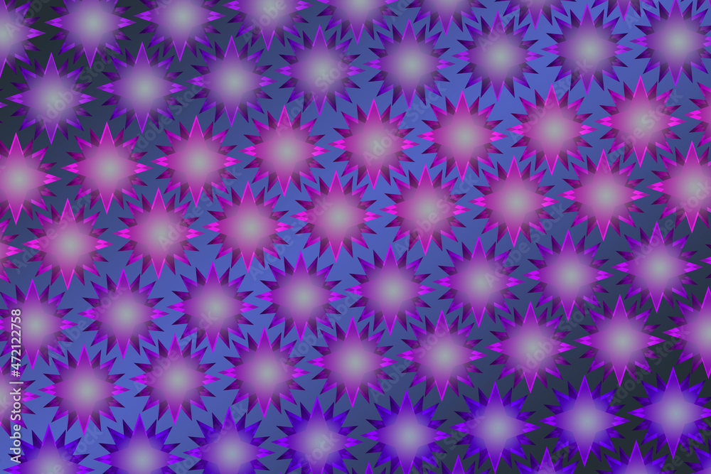 purple shiny snowflake shaped holiday gift wrapping christmas paper background