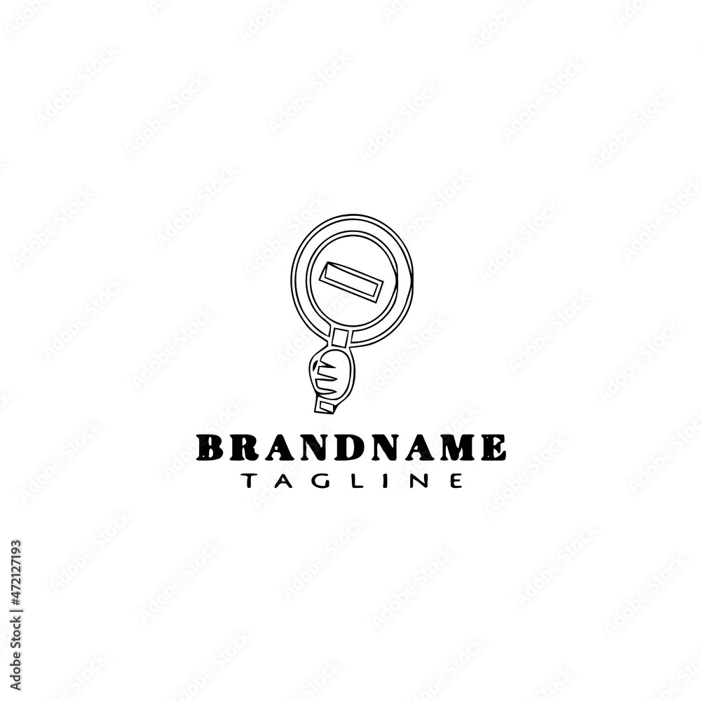 Obraz premium flat correct incorrect logo cartoon icon design template black isolated vector illustration