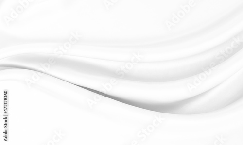 White gray satin texture that is white silver fabric silk background with beautiful soft blur pattern natural.