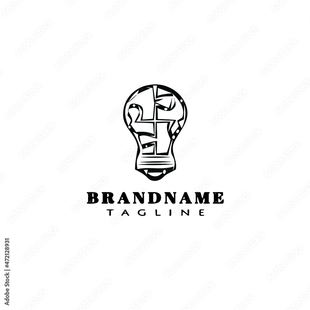 light bulb logo template icon vector illustration light bulb logo template icon vector illustration