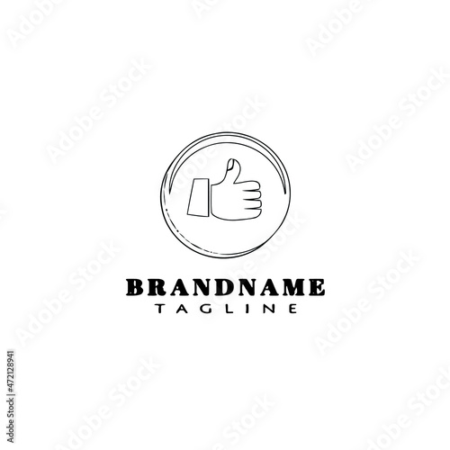 like logo icon design template black isolated vector illustration