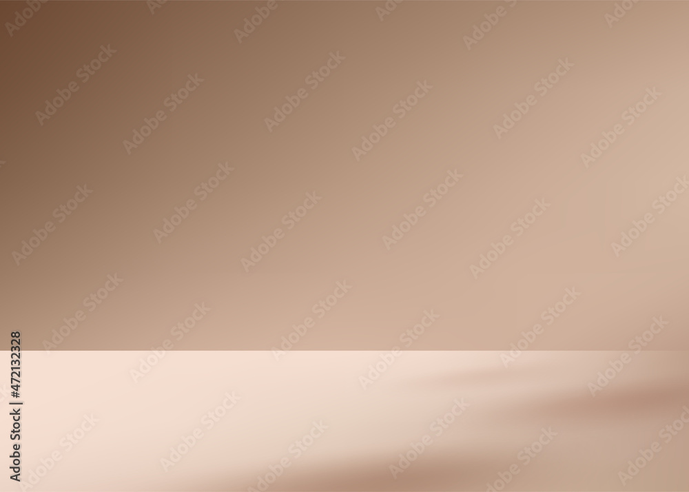 3d background products display brown scene with geometric platform. background vector 3d rendering with podium. stand to show cosmetic products. Stage showcase on pedestal display beige studio 3d background products display brown scene with geometric platform. background vector 3d rendering with podium. stand to show cosmetic products. Stage showcase on pedestal display beige studio