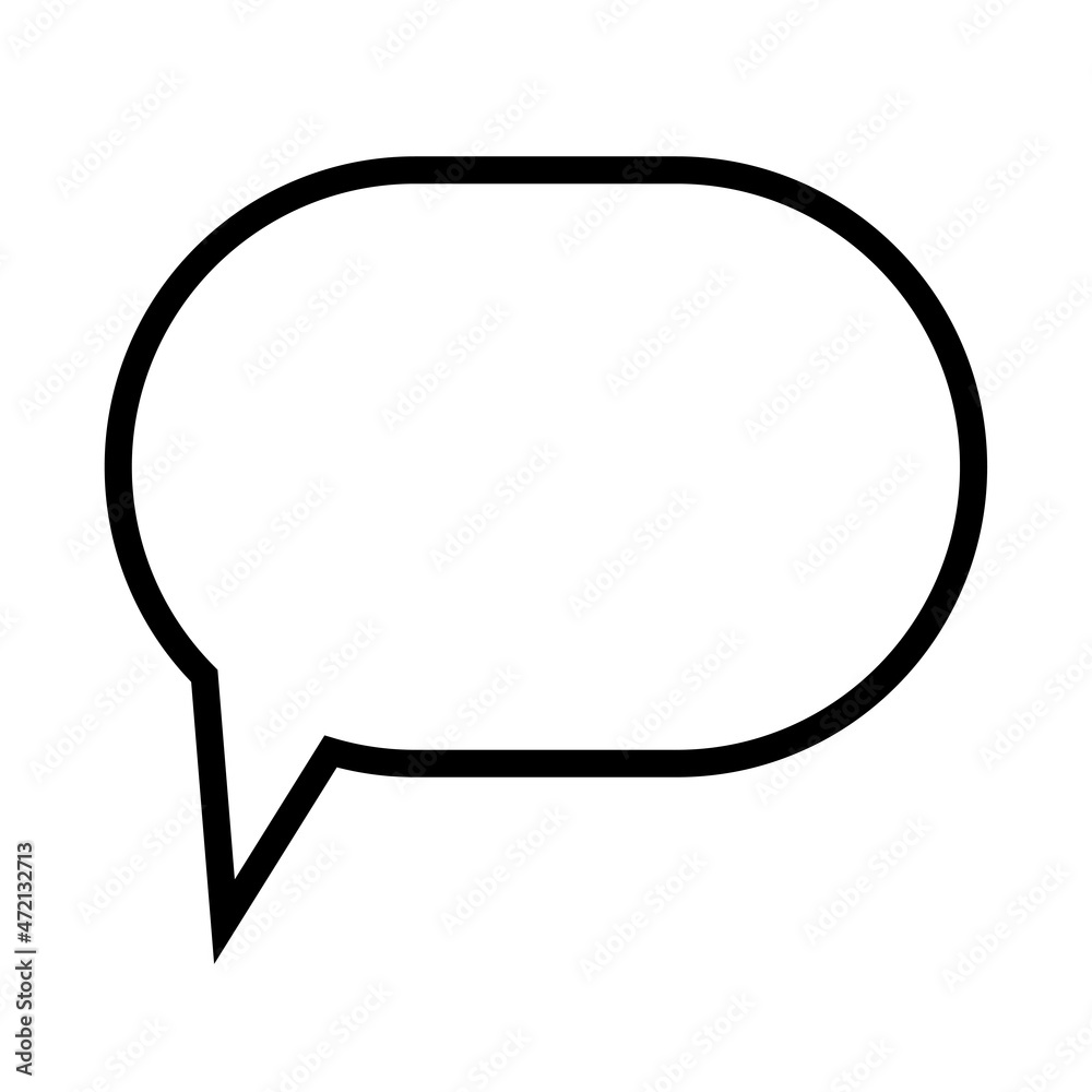 Oval dialogue icon. Communication background. Classic sign. Speech bubble. Round shape. Vector illustration. Stock image. Oval dialogue icon. Communication background. Classic sign. Speech bubble. Round shape. Vector illustration. Stock image.