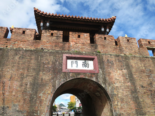 The South Gate (恆春古城南門) of Hengchun Fortress in Pingtung County, TAIWAN