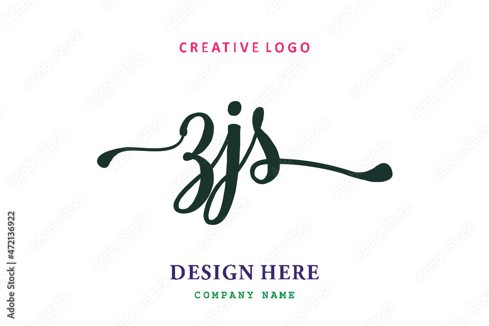 ZJS lettering logo is simple, easy to understand and authoritative ZJS lettering logo is simple, easy to understand and authoritative