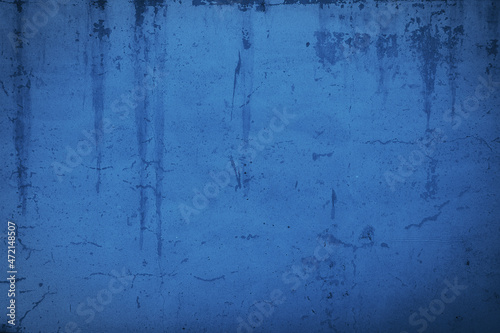 blue concrete background