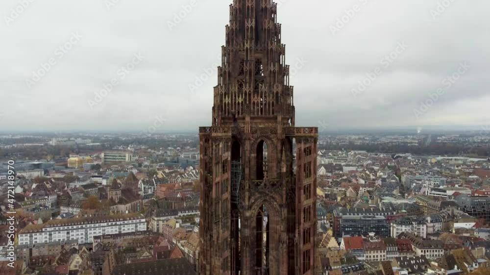 Notre-Dame _Aerial Pano View, France