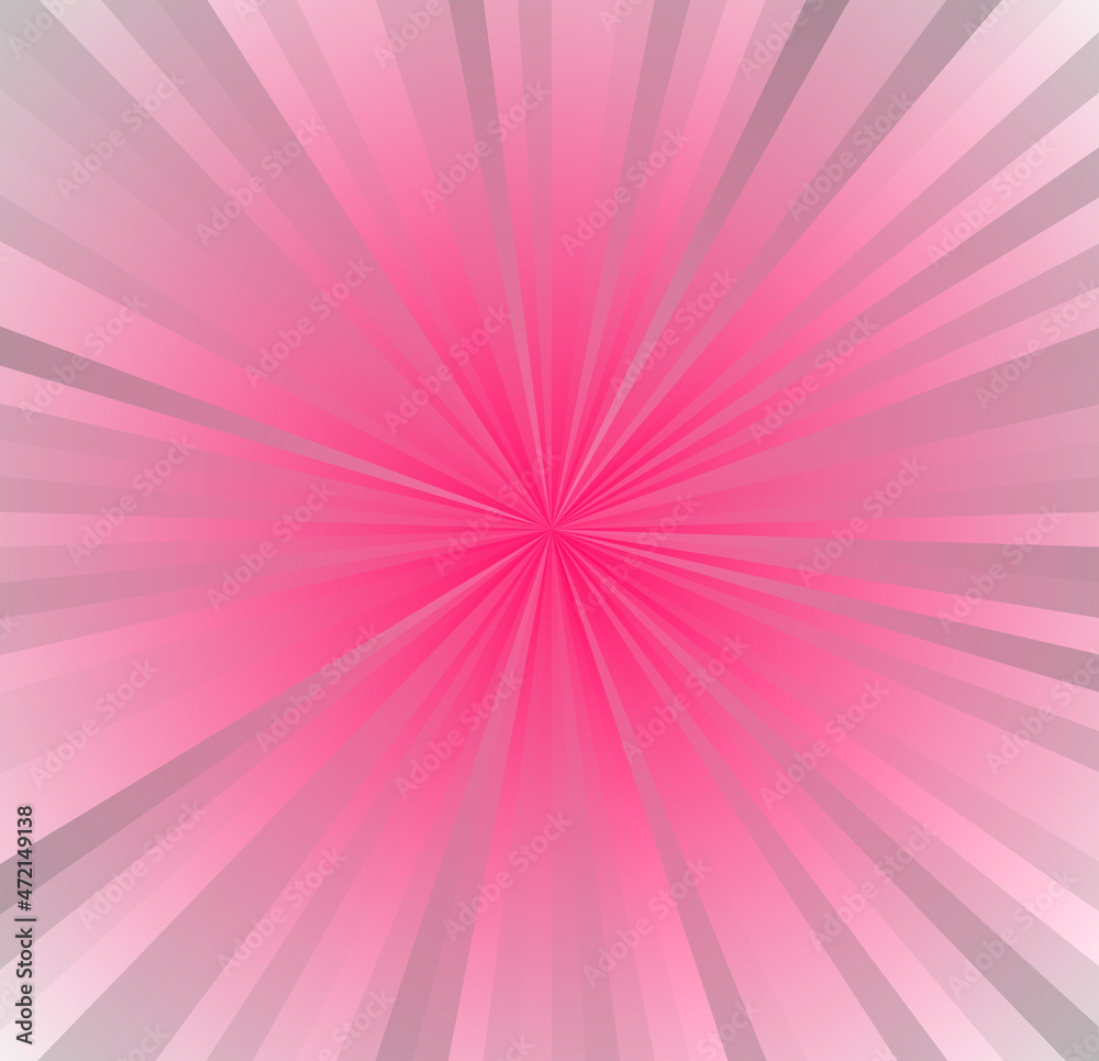 Abstract ray burst background, glow effect, comix