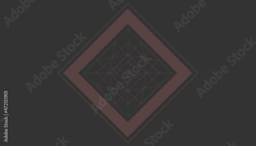 geometry background, triangle, vector illusrtation  photo