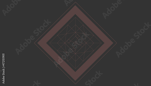 geometry background, triangle, vector illusrtation 