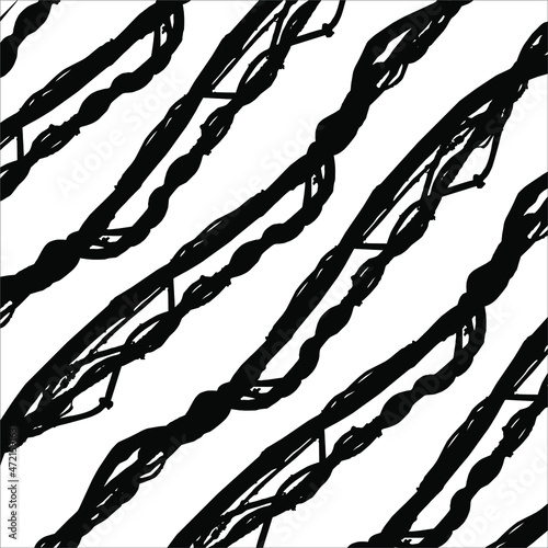 Abstract Motifs Pattern. Decoration  for Interior, Exterior, Carpet, Textile, Garment, Cloth, Silk, Tile, Plastic, Paper, Wrapping, Wallpaper, Pillow, Sofa, Henna, Background, Ect