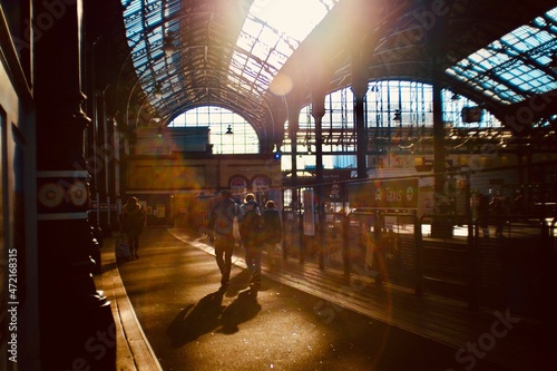 an old victorian train station