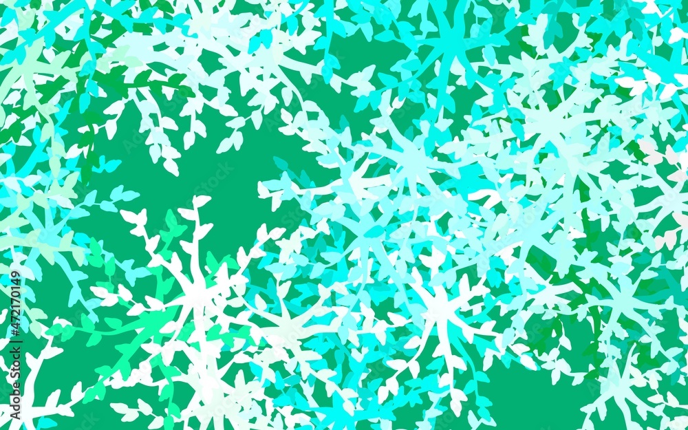 Light Green vector pattern with random forms. Light Green vector pattern with random forms.
