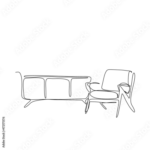 one line furniture modern minimalist boho style