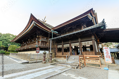 秋の吉備津神社 岡山県岡山市 Kibitsu Shrine in Autumn. Okayama-ken Okayama-city