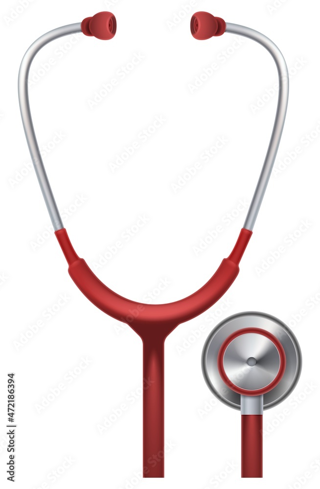 Stethoscope icon. Realistic medical tool. Doctor symbol Stethoscope icon. Realistic medical tool. Doctor symbol