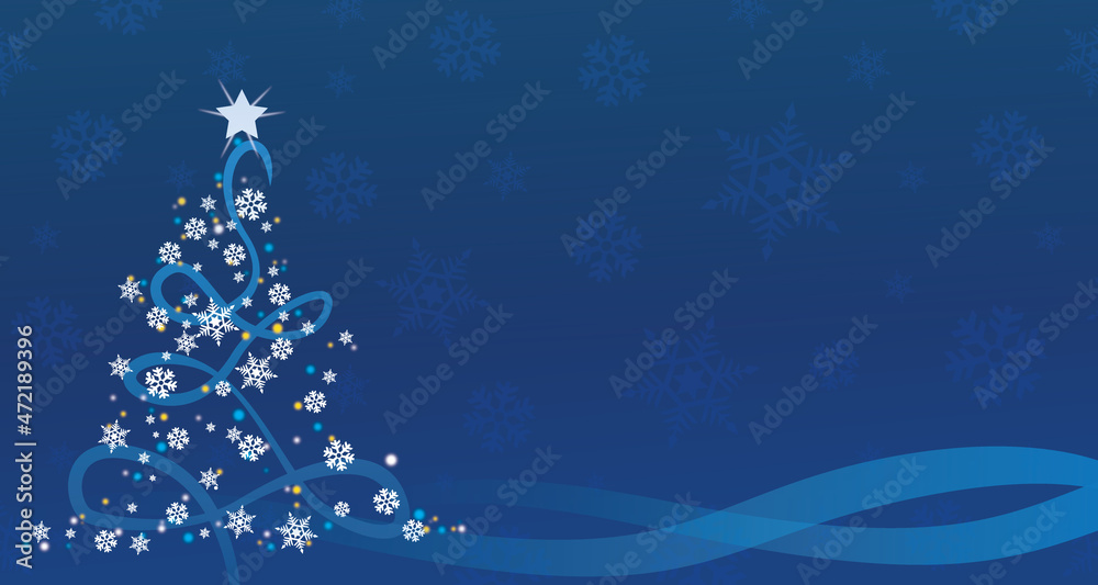 Blue template christmas background Blue template christmas background