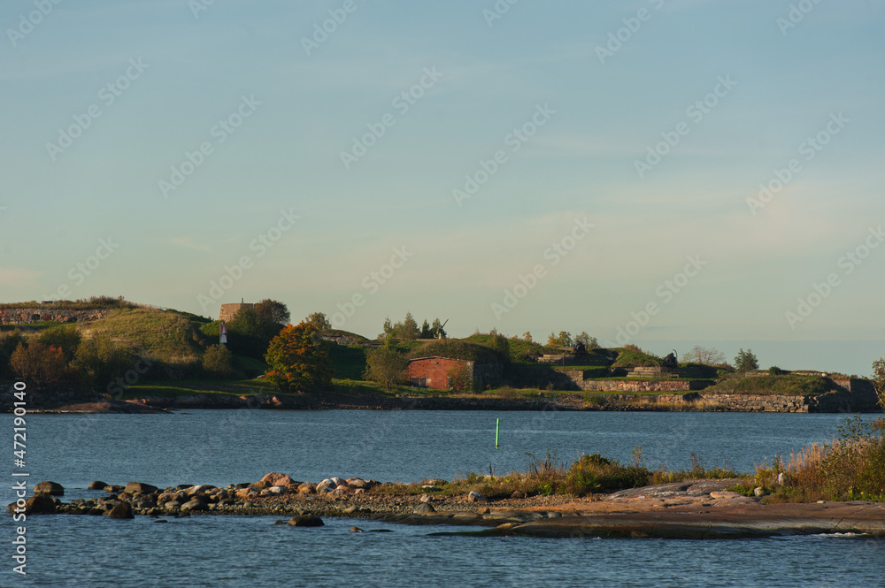 Fototapeta premium View of Helsinki from the Gulf of Finland