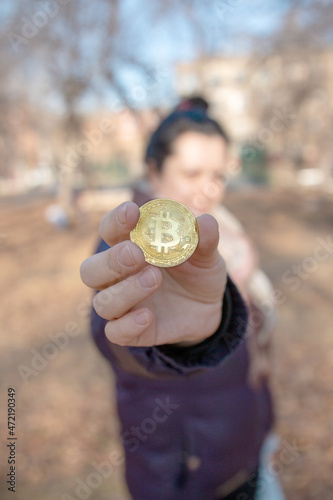 bitcoin is a cryptocurrency, electronic, digital money