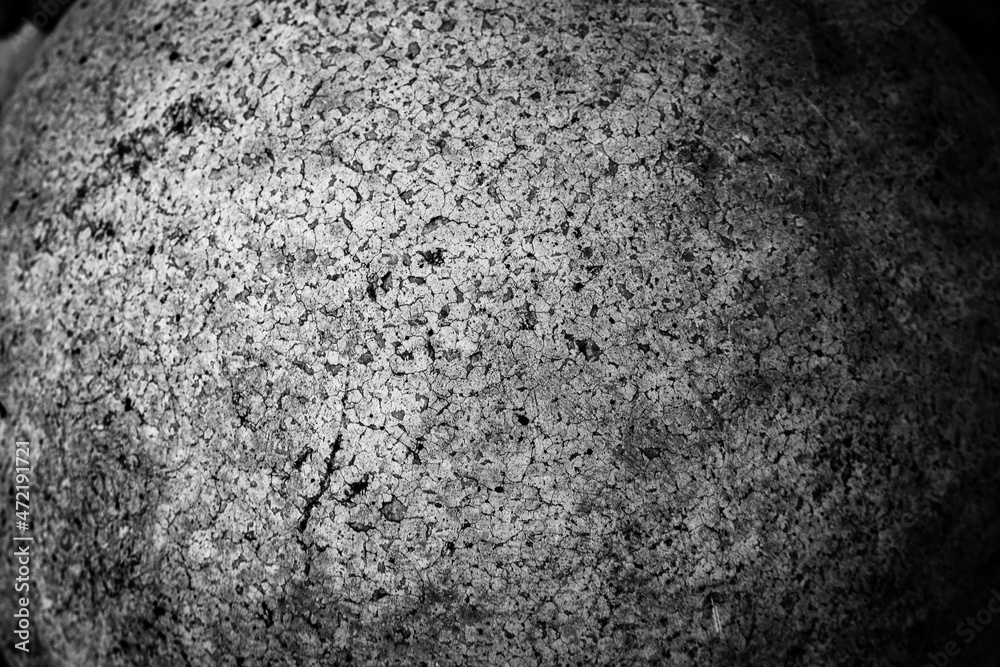 Abstract texture of stone sphere