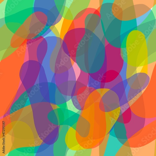 Seamless abstract pattern with coloured spots for fabrics and textiles and postcard and magazines and kids 